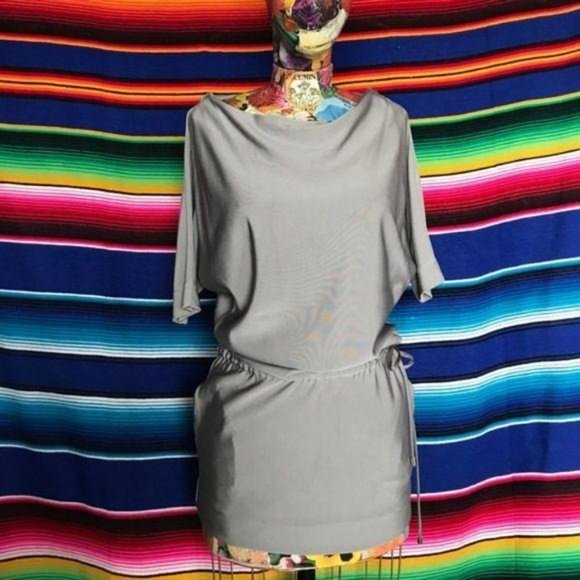 Banana Republic Monogram Drop Waist Dress Drawstri Banana Republic Monogram Drop Waist Dress Drawstri
